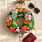 Tropical Bloom Neck Pillow