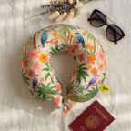 Floral Paradise Travel Neck Pillow