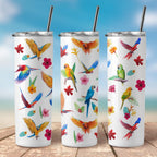 Tropical Sips Steel Tumbler