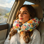 Cityscape Travel Neck Pillow