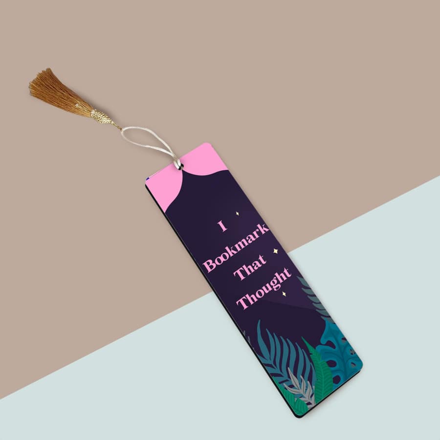 Bookmarked that thought Bookmark