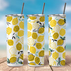 Citrus Sips Steel Tumbler