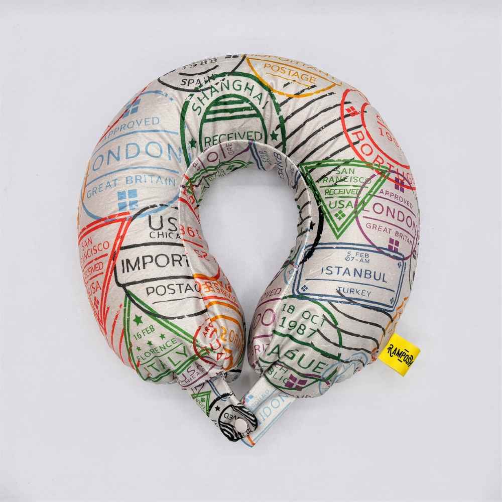 Around the World Travel Neck Pillow