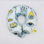 Abstract Eye Art Travel Neck Pillow