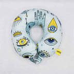 Abstract Eye Art Travel Neck Pillow