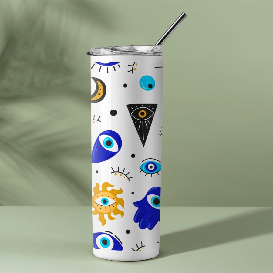 Eyes On You Steel Tumbler