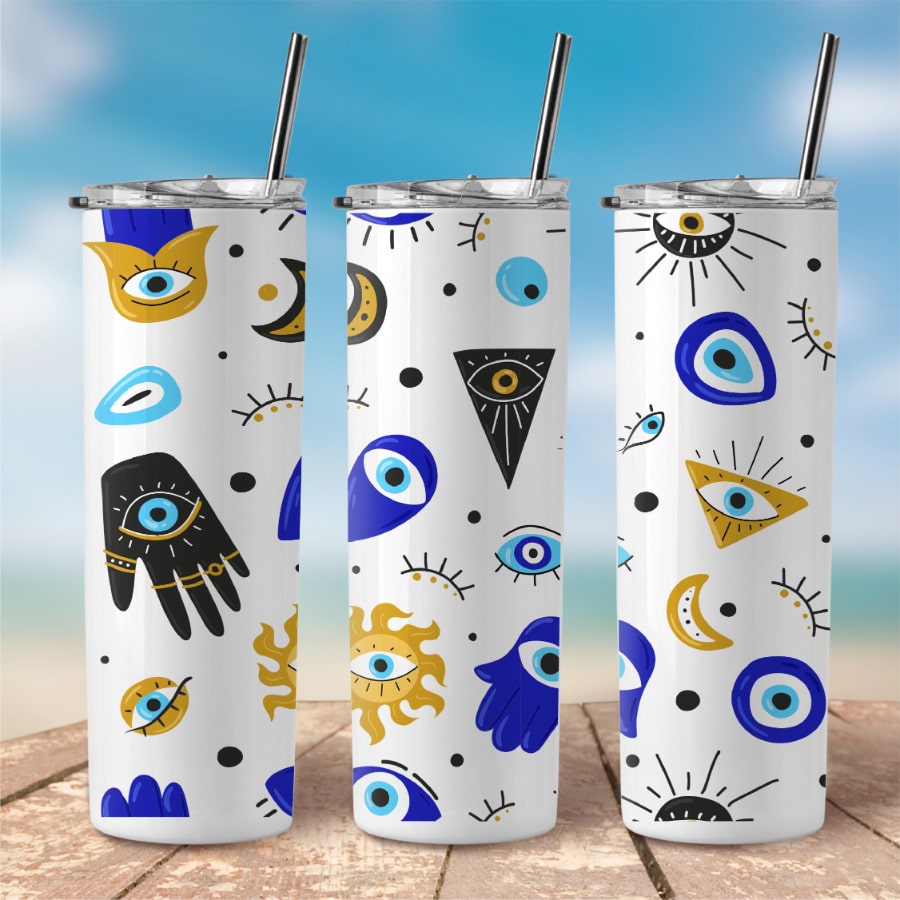 Eyes On You Steel Tumbler