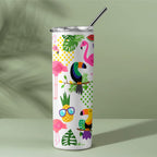 Tropical Squeeze Steel Tumbler