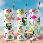 Tropical Squeeze Steel Tumbler