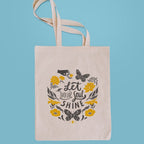 Shine tote bag