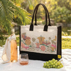 Soft Bloom Jute Bag