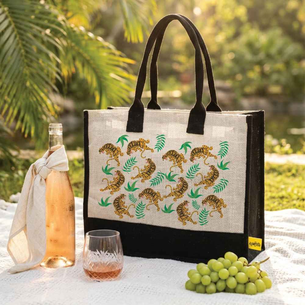 Wild Safari Jute Bag