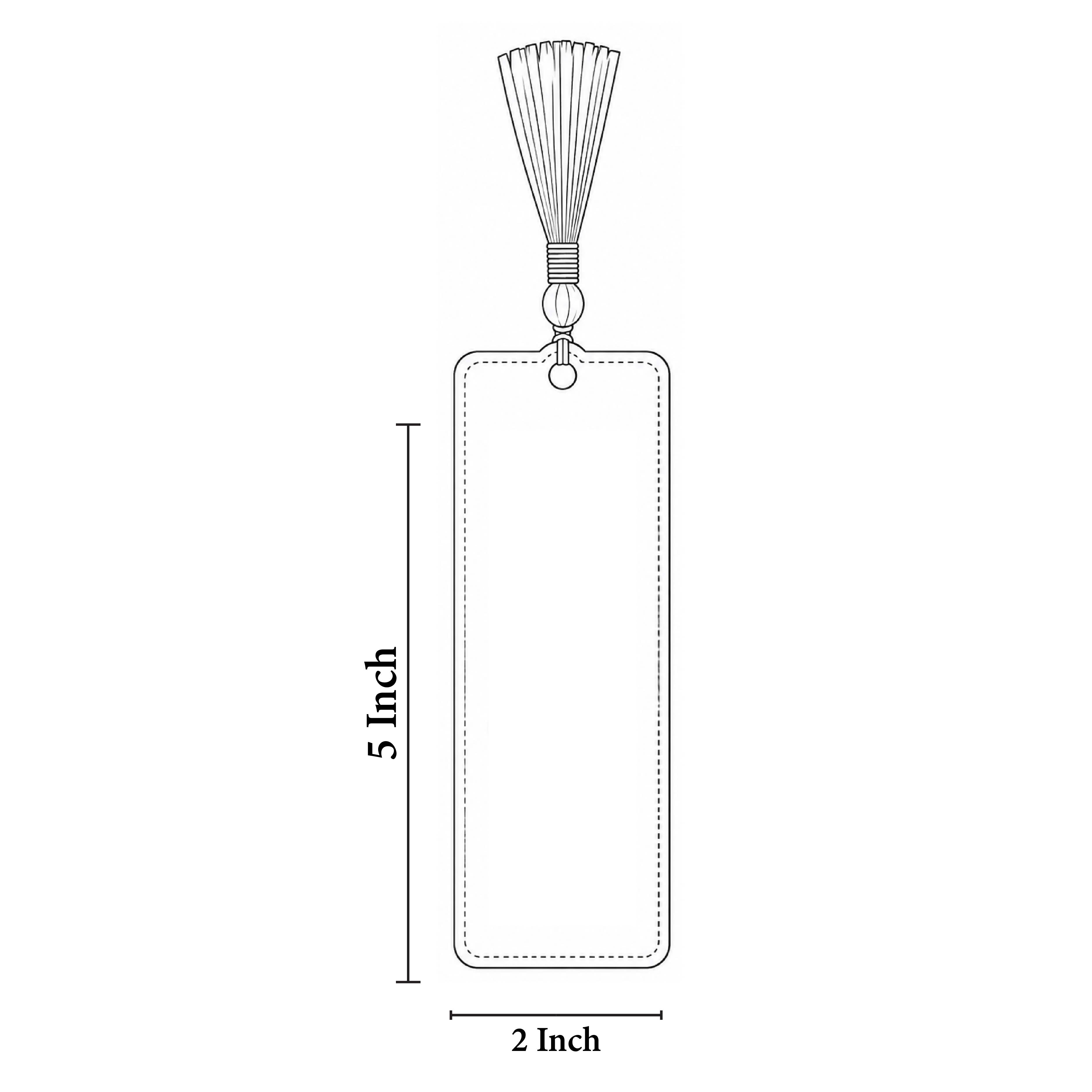 Book Lover Canvas Bookmarks Set Of 2