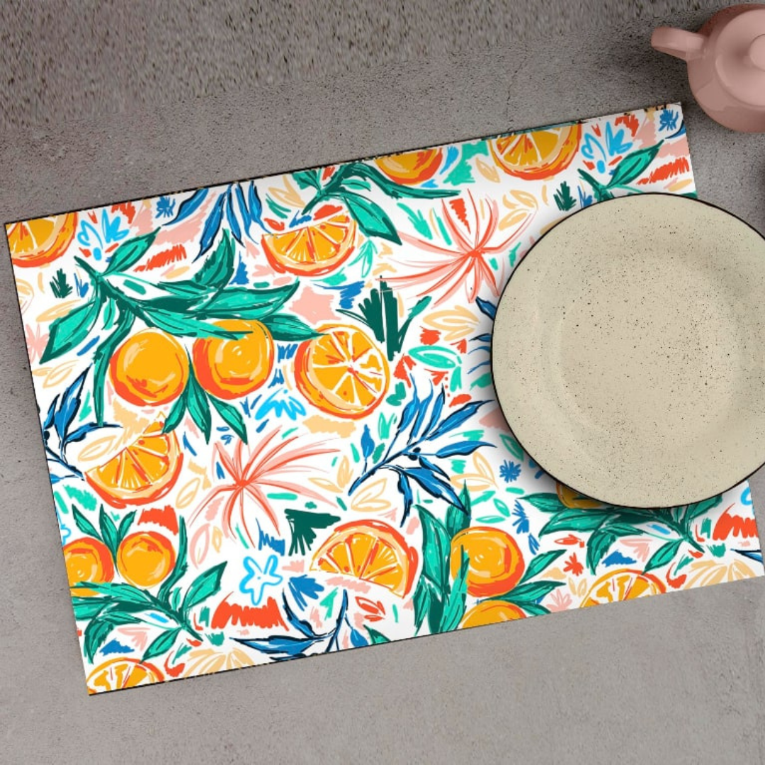 Citrus Splash Dining Mat