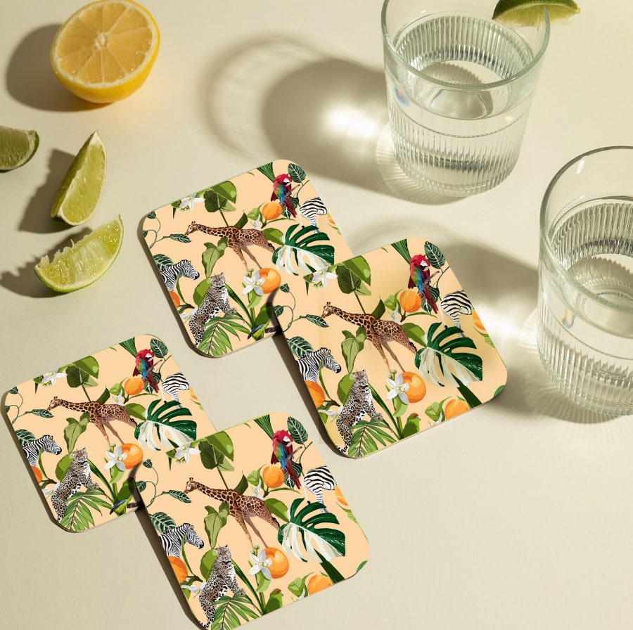 Exotic eden giraffe coaster