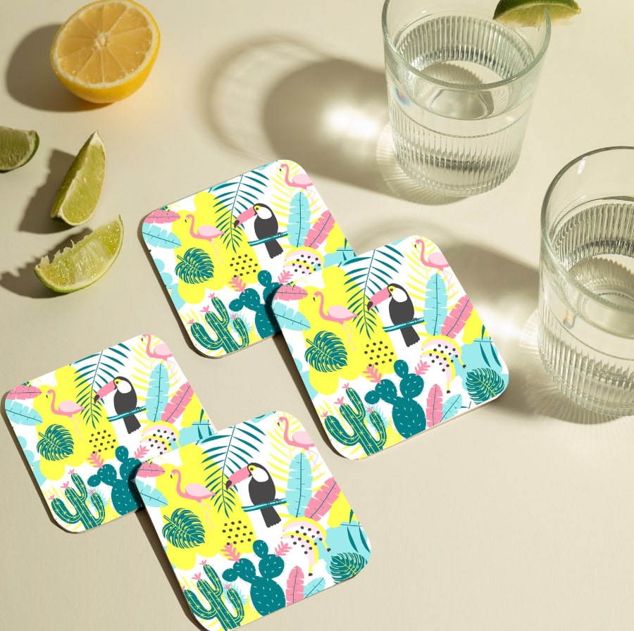 Tropical wibes Coaster
