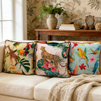 Tropical Wildlife Cushion Cover Set Of 3