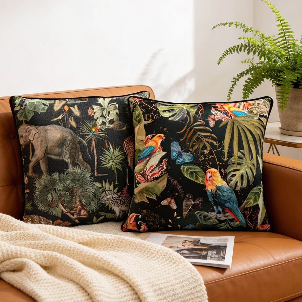 Tropical Elegance Cushion Cover Set Of 2