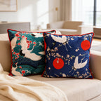Oriental Elegance Cushion Covers Set Of 2