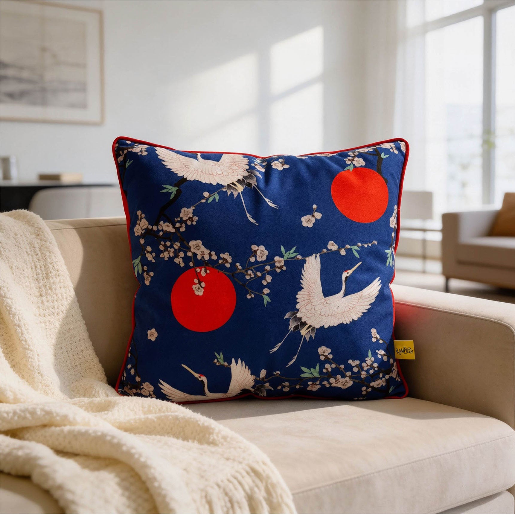 Oriental Elegance Cushion Covers Set Of 2