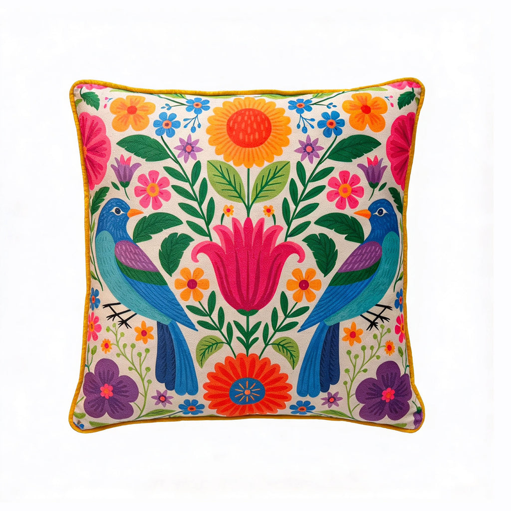 Bloom & Bird Cushion Cover