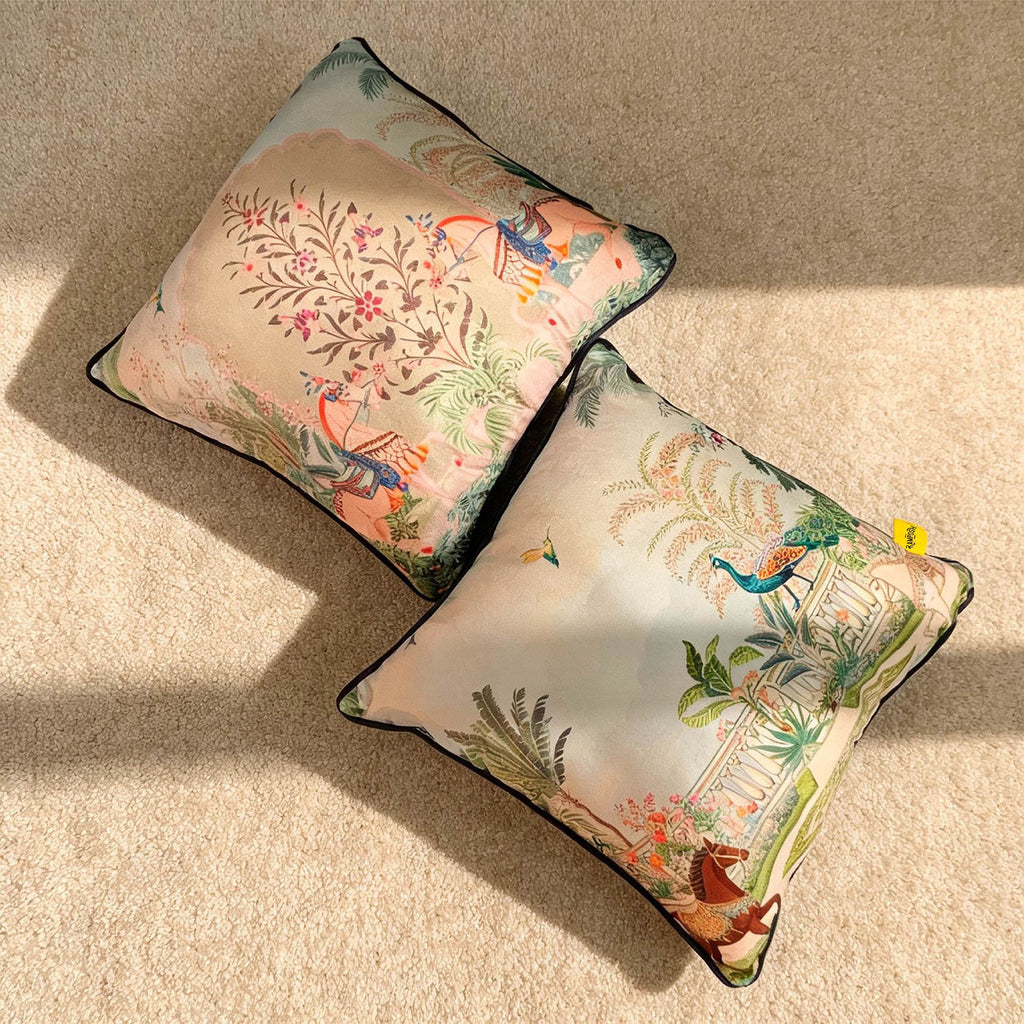 Royal Garden Cushion Cover Set Of 2