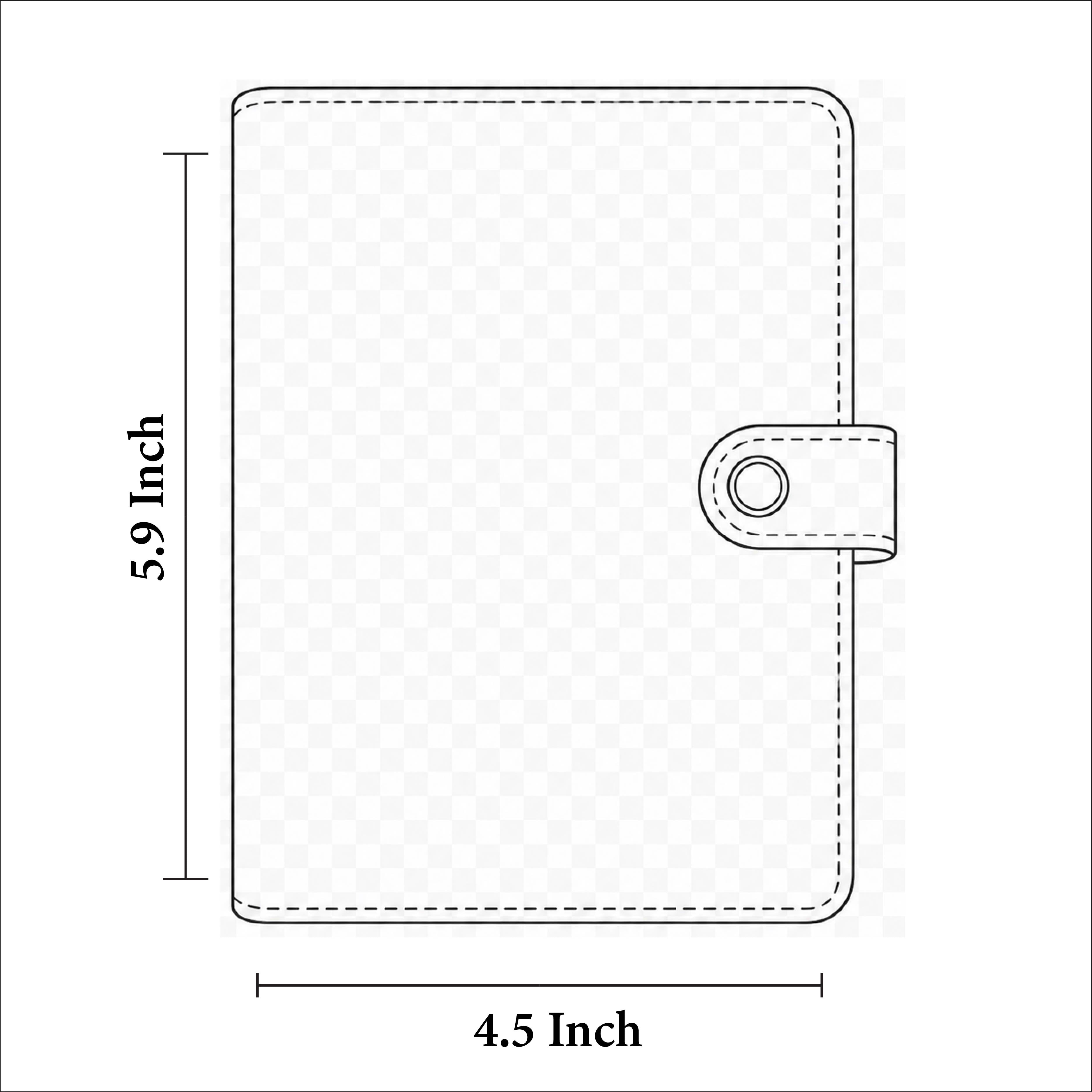 Bon Voyage Vegan Leather Passport Holder