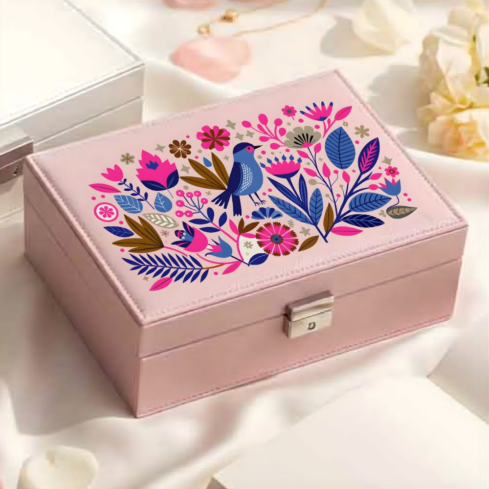 Blossom Bird Jewellery Organizer Box