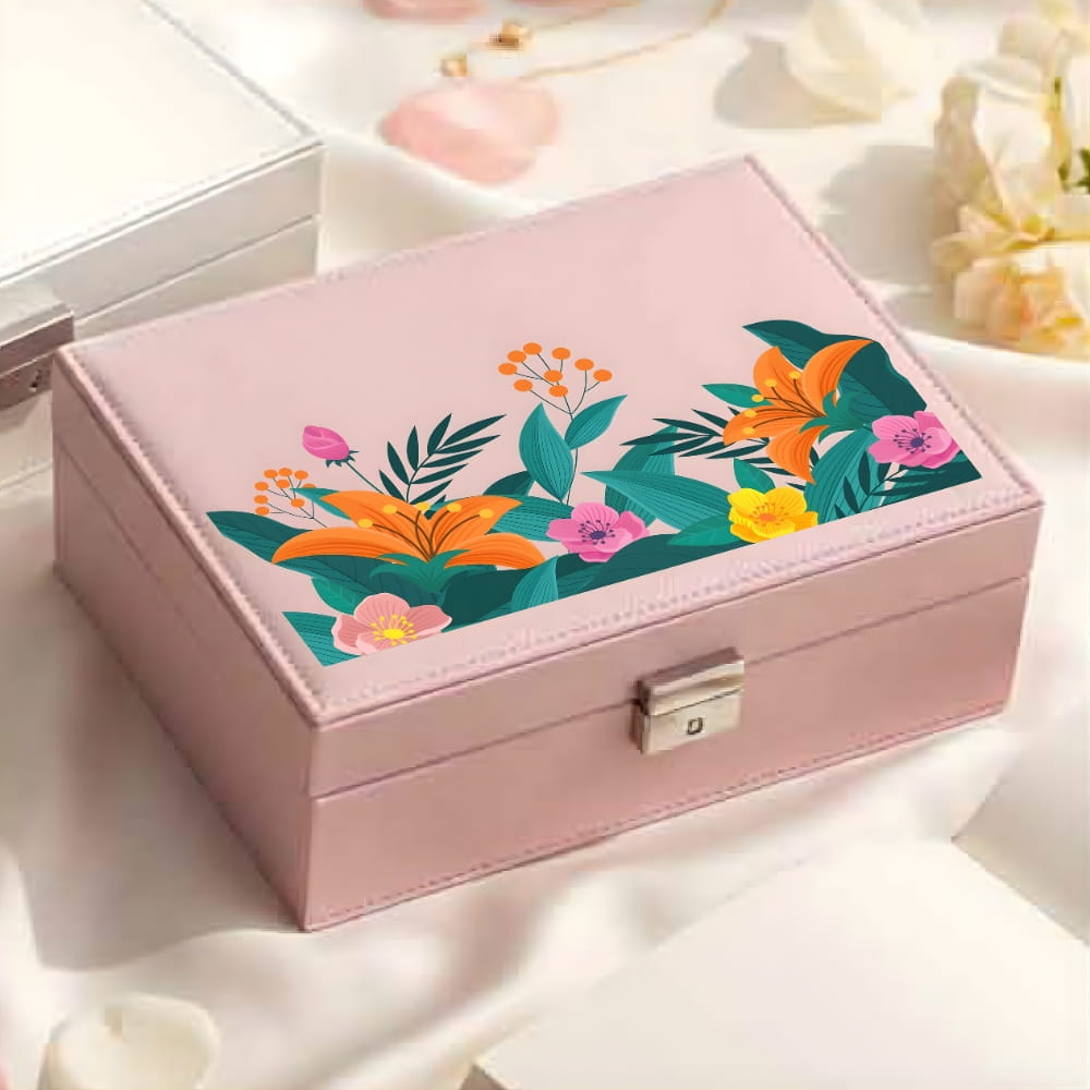 Tropical Bloom Jewellery Organizer Box