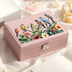 Tropical Birds & Blossoms Jewellery Organizer Box