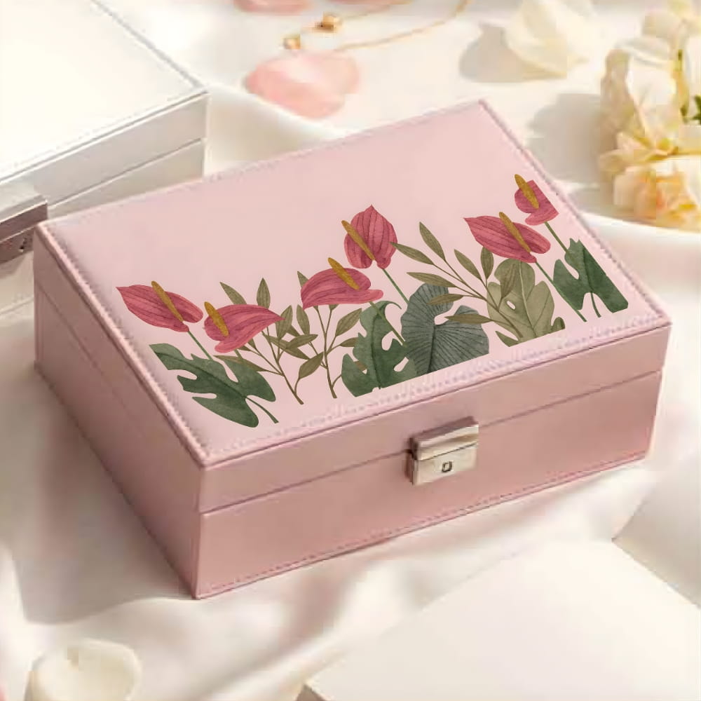 Tropical Bloom Jewellery Organizer Box