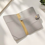 Stamps Vegan Leather Passport Holder
