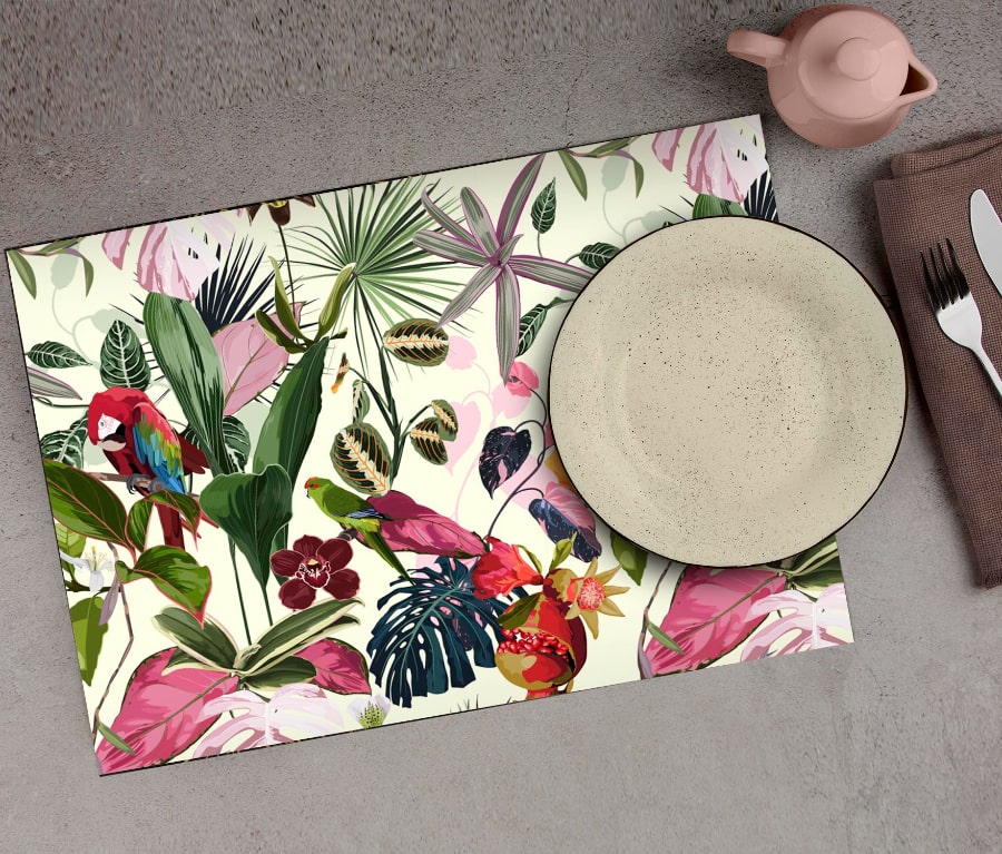 Tropical Symphony Dining Mat